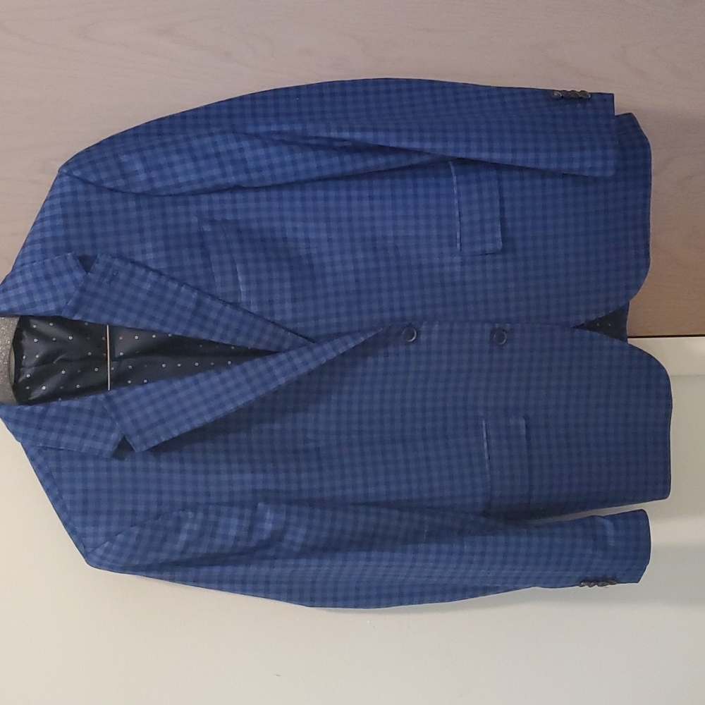 Moods of Norway Blue Check Sport Coat